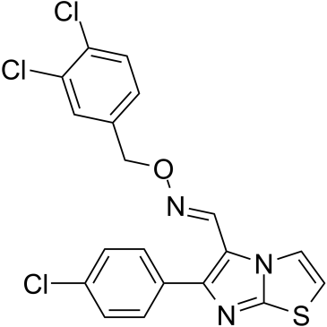 6-(4-氯苯基)咪唑并[2,1-b]噻唑-5-甲醛O-(3,4-二氯苄基)肟