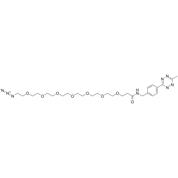 Methyltetrazine-amido-PEG7-azide