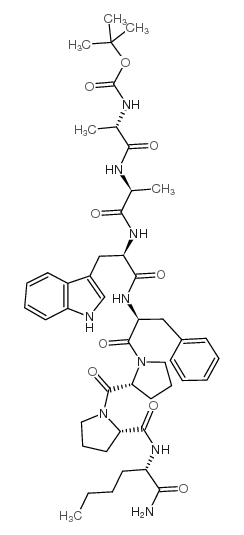 BOC-ALA-ALA-D-TRP-PHE-D-PRO-PRO-NLE-NH2