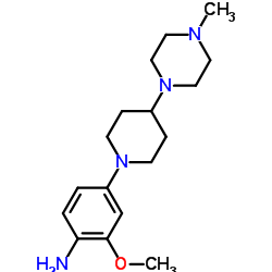 2-甲氧基-4-[4-(4-甲基-1-哌嗪基)-1-哌嗪基]-盐酸苯胺