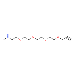 Propargyl-PEG4-methylamine