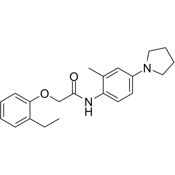 2-(2-乙基苯氧基)-N-(2-甲基-4-(吡咯烷-1-基)苯基)乙酰胺