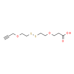 Propargyl-PEG1-SS-PEG1-acid