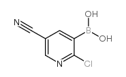 2-氯-5-氰基吡啶-3-硼酸