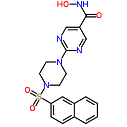 N-羟基-2-[4-(2-萘基磺酰基)-1-哌嗪基]-5-嘧啶甲酰胺