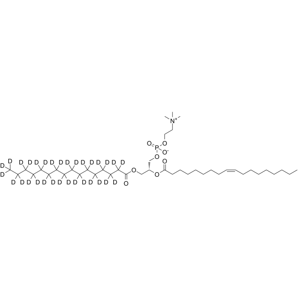 1-棕榈酰基-d31-2-油酰基-sn-甘油-3-磷酸胆碱