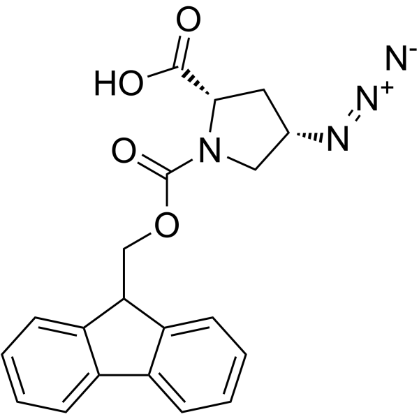 (2S,4s)-1-Fmoc-4-叠氮基吡咯烷-2-羧酸