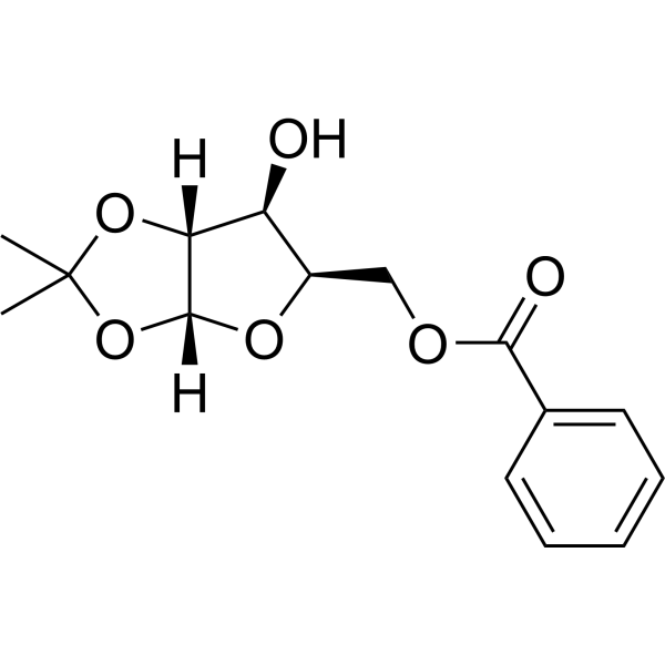 1,2-O-(异丙亚基)-ALPHA-D-呋喃木糖 5-苯甲酸酯