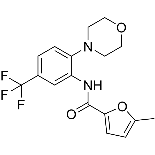 5-甲基-N-(2-吗啉-5-(三氟甲基)苯基)呋喃-2-甲酰胺