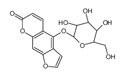 Bergaptol O-β-D-glucopyranoside