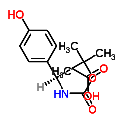 (R)-3-((叔丁氧基羰基)氨基)-3-(4-羟基苯基)丙酸