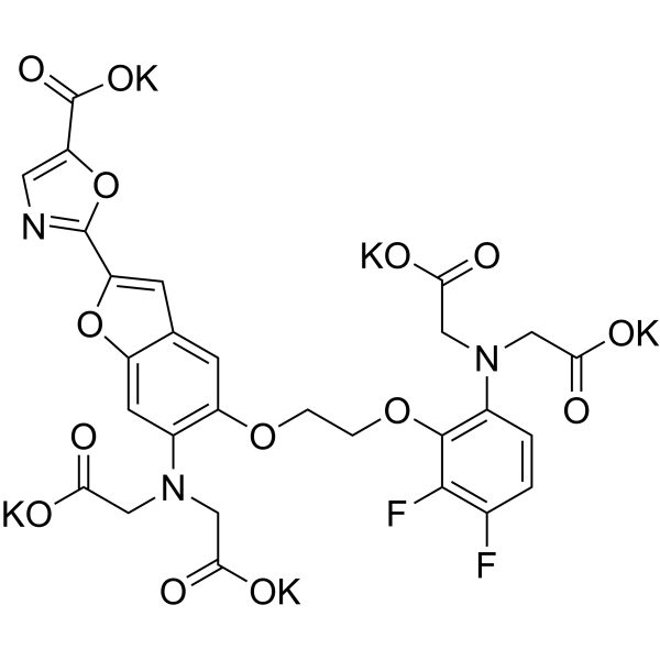 钙离子荧光探针FURA-FF, 五钾盐