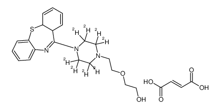 Quetiapine-d8 fumarate