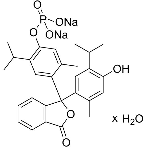 百里酚单磷酸二钠盐 水合物