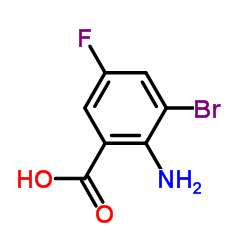 2-氨基-3-溴-5-氟苯甲酸