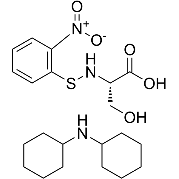 N-(2-硝基苯基亚磺酰)-l-丝氨酸(二环己胺)