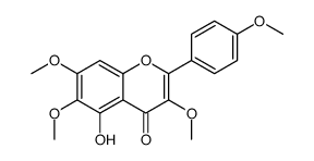 5-羟基-3,4',6,7-四甲氧基黄酮