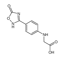 N-[4-(2,5-二氢-5-氧代-1,2,4-恶二唑-3-基)苯基]甘氨酸