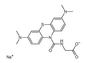 10-(羧甲基氨基羰基)-3,7-双(二甲氨基)吩噻嗪钠盐