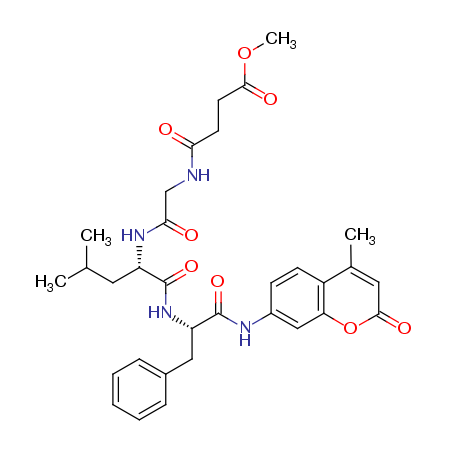 MeOSuc-Gly-Leu-Phe-AMC