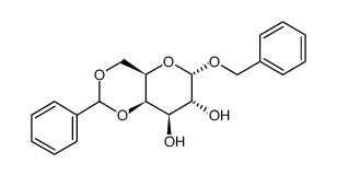 苄基 4,6-O-亚苄基-alpha-D-吡喃半乳糖苷