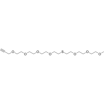 m-PEG3-S-PEG4-propargyl