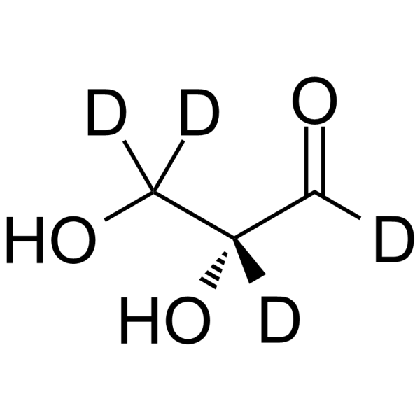 (R)-2,3-Dihydroxypropanal-d4