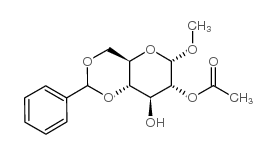 甲基 2-O-乙酰基-4,6-O-亚苄基-alpha-D-吡喃葡萄糖苷