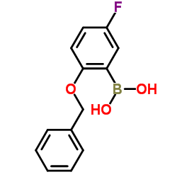 2-苄氧基-5-氟苯硼酸