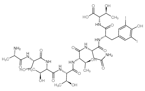 ala-ser-thr-thr-thr-asn-3,5-diiodo-tyr-thr