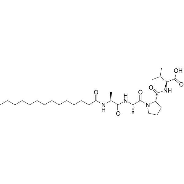 Myristoyl tetrapeptide Ala-Ala-Pro-Val