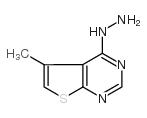 4-肼基-5-甲基噻吩基嘧啶