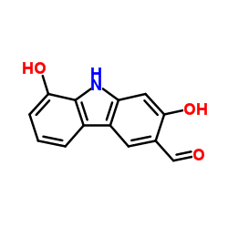 2,8-二羟基-9H-咔唑-3-甲醛