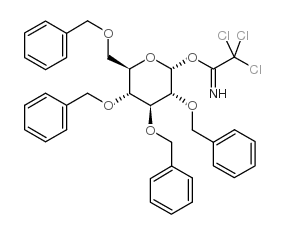 2,3,4,6-四-O-苄基-α-D-吡喃葡萄糖基三氯乙酰亚胺酯