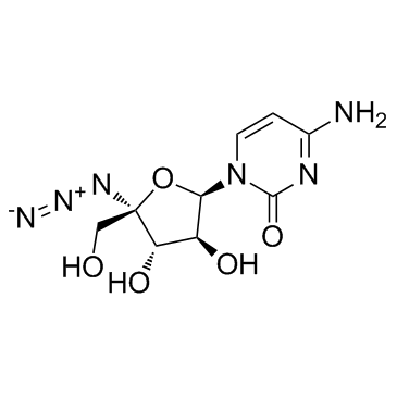 4-氨基-1-(4-C-叠氮基-BETA-D-呋喃阿拉伯糖基)-2(1H)-嘧啶酮