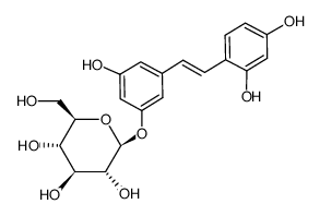 氧化白藜芦醇-3'-O-β-D-吡喃葡萄糖苷