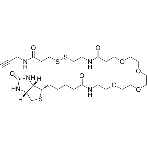 Biotin-PEG(4)-SS-Alkyne