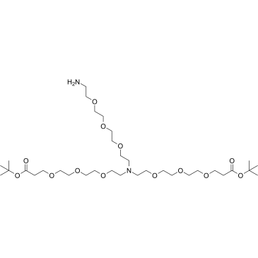 N-(Amino-PEG3)-N-bis(PEG3-Boc)