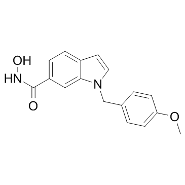 N-羟基-1-(4-甲氧基苄基)-1H-吲哚-6-甲酰胺