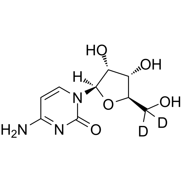 [5',5''-2H2]胞苷