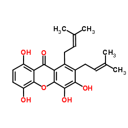 1,4,5,6-四羟基-7,8-异戊烯基占吨酮