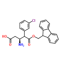 Fmoc-(S)-3-氨基-4-(3-氯苯基)-丁酸