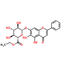 Baicalein 7-O-β-D-ethylglucuronide