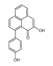 2-羟基-9-(4-羟基苯基)-1H-萘嵌苯-1-酮