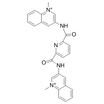 3,3'-[2,6-吡啶二基二(羰基亚氨基)]二[1-甲基喹啉鎓]