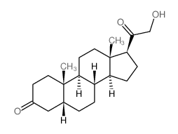 Pregnane-3,20-dione,21-hydroxy-, (5b)-