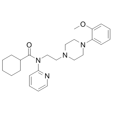 N-[2-[4-(2-甲氧基苯基)-1-哌嗪基]乙基]-N-2-吡啶基-环己烷羧胺