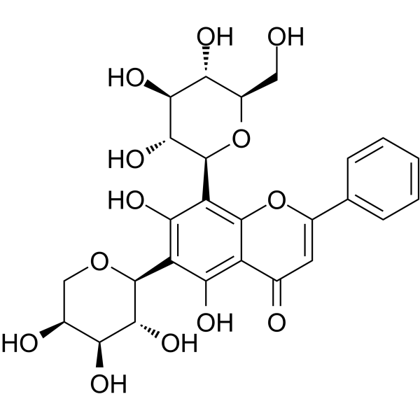 白杨素 6-C-阿拉伯糖 8-C-葡萄糖苷