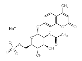 4-甲基伞形酮-2-乙酰胺-2-脱氧-6-硫酸盐-beta-甲基葡萄糖甙