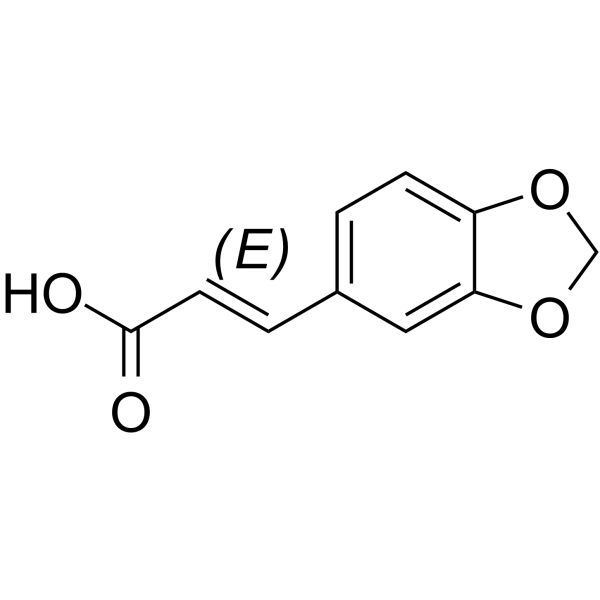 E-3,4-亚甲二氧基肉桂酸